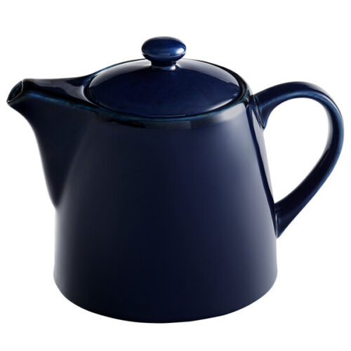 Image of ceramich teapot-azora blue