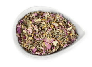 Image of loose leaf love tea herbal blend